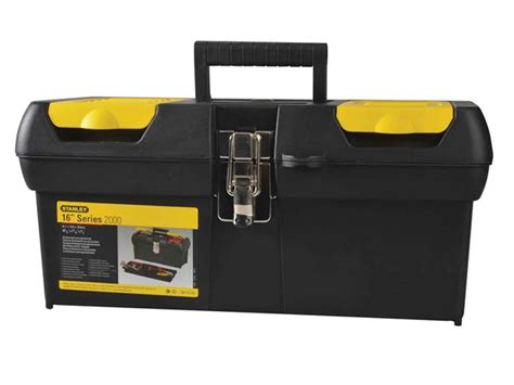 stanley series 200 metal latch tool box 16|stanley tool box 16.